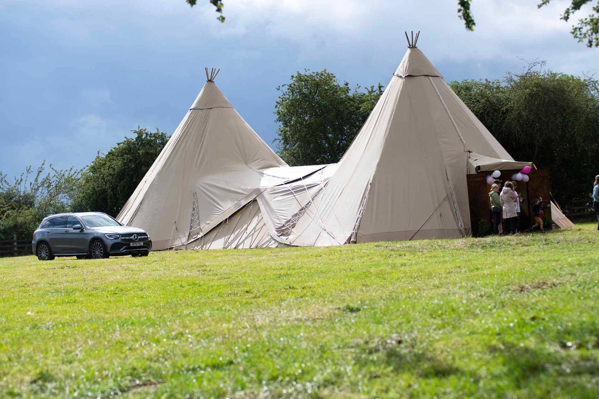 Burtree House & Retreats Tipi With Secluded Hot Tub Hotell Thirkleby Eksteriør bilde